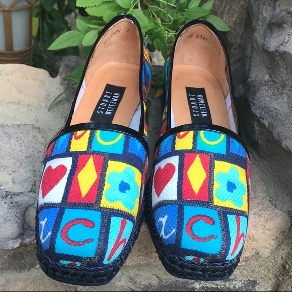 STUART Weitzman  Colorful Espadrilles - Picture 2 of 6